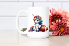 Cute Baby Unicorn Equipped | Sublimation | Clipart Product Image 2