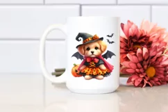 Cute Baby Dog Halloween Clipart Product Image 2