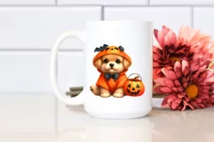 Cute Baby Dog Halloween Clipart Product Image 2