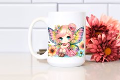 Colorful Cute Fairy Halloween Clipart Product Image 2