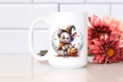 Cute Baby Rhino Halloween PNG Product Image 2