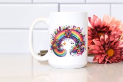 Colorfull Vibrant Bird Watercolor Clipart Product Image 2