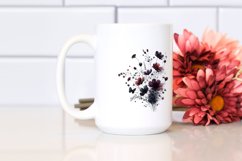 Bold Watercolor Wild Flowers | Clipart Product Image 2