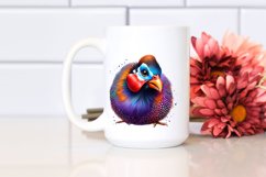 Vibrant Guineafowl Clipart Product Image 2