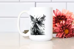 Detailed Watercolor Gothic Fairy | Clipart Product Image 2