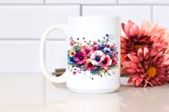 Vibrant Flowers, PNG Product Image 2
