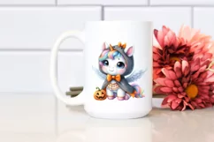 Cute Baby Unicorn Halloween | Sublimation | Clipart Product Image 2