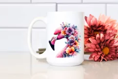 Artistic Vibrant Flamingo Watercolor Product Image 2