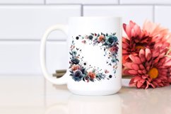 Colorful Horizontal Frame Black Roses | Sublimation | Product Image 2