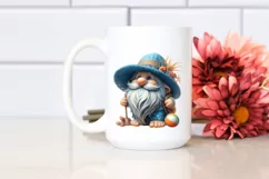 Gnome Beach Wear Blue Hat | Sublimation | Clipart Product Image 2