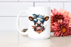 Cow Enthusiastic Cow Portrait with Large Smile and Houswife Product Image 2