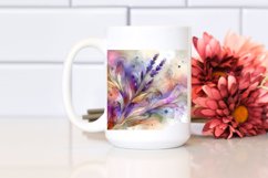 Abstract Stained Lavender | Sublimation | Clipart Product Image 2