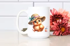 Colorful Baby Hummingbird | Sublimation | Clipart. Product Image 2