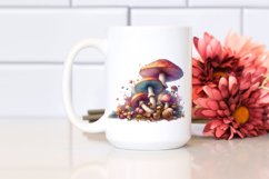 Detailed Pastel Mushroom Product Image 2