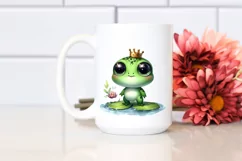 Frog Crown Love |T-shirt, Mug PNG Product Image 3