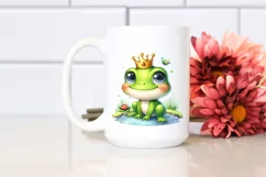 Frog Valentines Love |T-shirt, Mug PNG Product Image 2