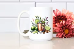 Summer Sticker Moscow Mule Sublimation Clipart Product Image 2