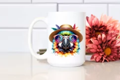 Colorful Baby Macaw, PNG Product Image 2