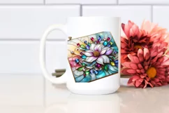 Watercolor Luxury Flower Splash Clipart Product Image 2