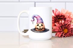 Funny Watercolor Halloween Hat | Sublimation Clipart Product Image 2