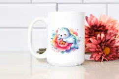 Colorful Cute Baby Seal | Sublimation | Clipart. Product Image 2