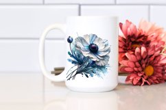 Stained Anemone Marble Clipart Product Image 2