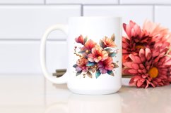 Abstract Wooden Small Stained Azalea Clipart Product Image 2