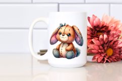 Vibrant Plush Bunny PNG Product Image 2