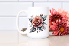 Detailed Camellia Clipart Product Image 2