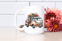 Vintage Campervan Oilish Clipart Product Image 2
