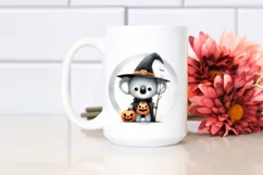 Cute Halloween Baby Koala PNG Product Image 2