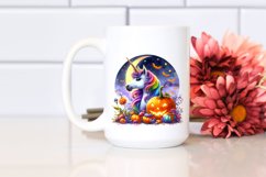 Unicorn Dressed for Halloween | Sublimation | Clipart Product Image 2