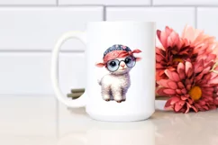Funny Baby Lamb Bandana es Eyes | Clipart Product Image 2