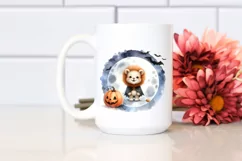 Cute Baby Lion Halloween PNG Product Image 2