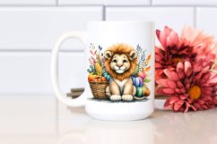 Colorful Lion with Autumn Vegetables | Sublimation | Product Image 2