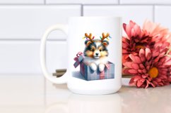 Expressive Baby Shetland Sheepdog PNG Product Image 2