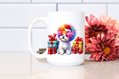 Expressive Baby Bichon Frise PNG Product Image 2