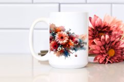 Abstract Artistic Large Gerbera Clipart Product Image 2