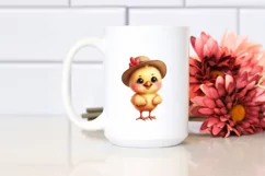 Funny Baby Chicken Legs Hat Eyes | Clipart Product Image 2