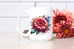 Detailed y Gerbera Clipart Product Image 2