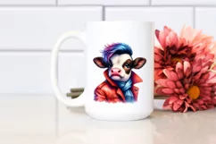 Cute Baby Cow Model PNG Product Image 2