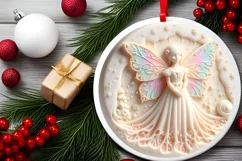 Christmas Fairy with Depth PNG Product Image 2