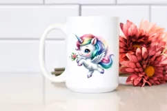 Dancing Baby Unicorn | Sublimation | Clipart Product Image 2