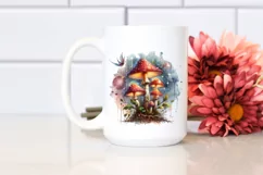 Detailed Magical Mushroom PNG Product Image 2
