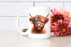 Proud Cow Portrait with Sunglasses Clipart Product Image 2