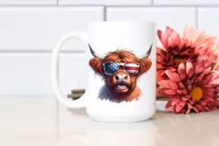 Proud Cow Portrait with Sunglasses Clipart Product Image 2