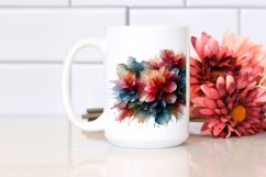 Abstract Glossy Begonia Sublimation Clipart Product Image 2