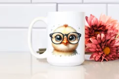 Funny Baby Chick Portrait with Caricature-Like Features | Product Image 2