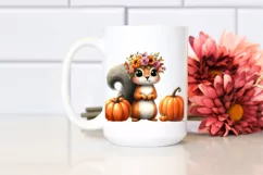 Funny Haloween Squirrel Clipart | Sublimation Clipart Product Image 2
