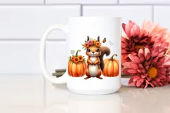 Funny Haloween Squirrel Clipart | Sublimation Clipart Product Image 2